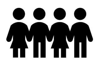 Children with solid fill